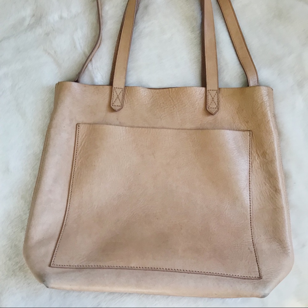 Madewell Medium Transport Tote in Linen